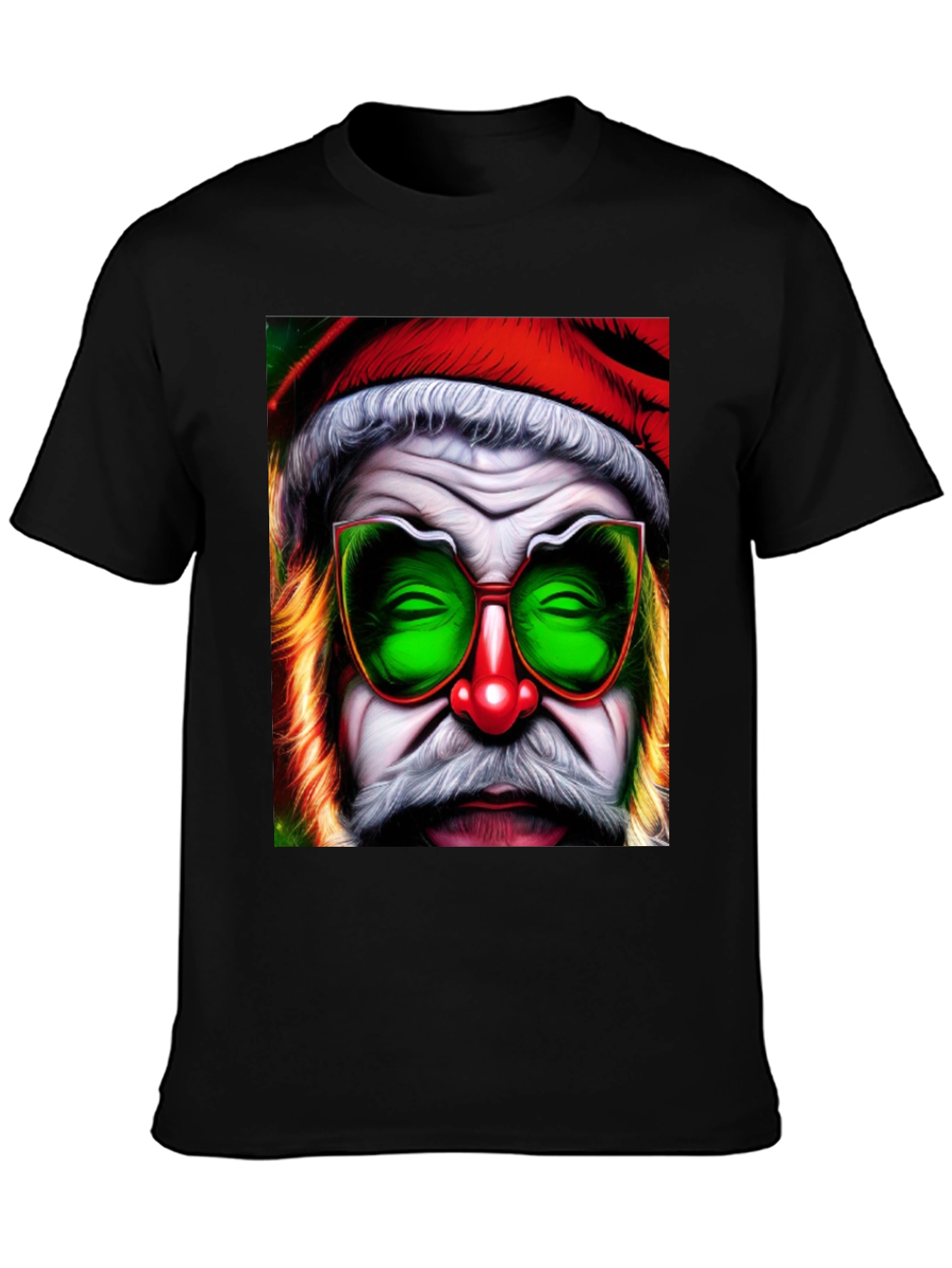 Groovy Santa T-Shirt - Funky Christmas Style