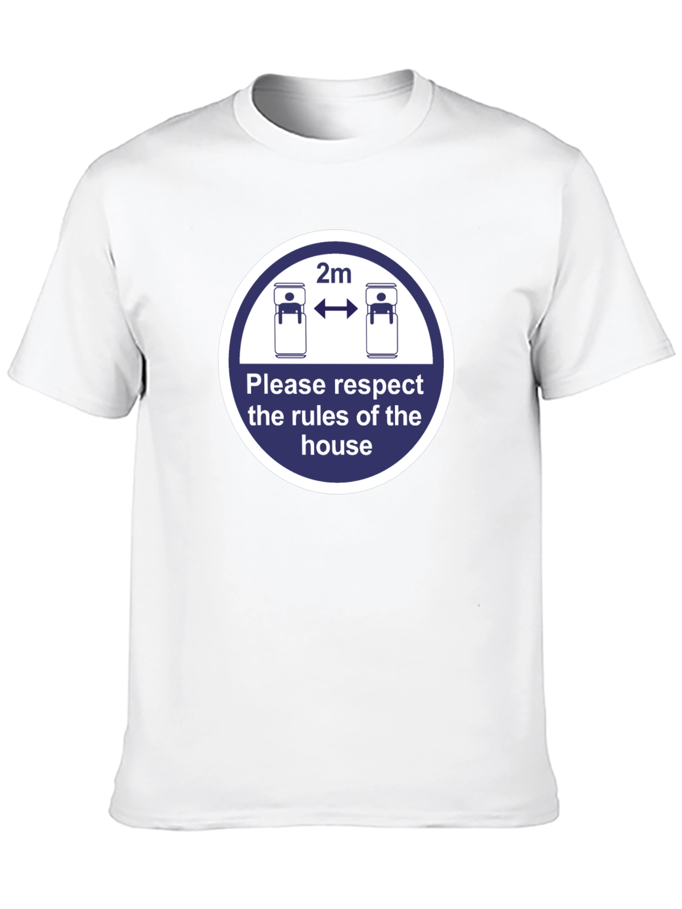 Respect the Rules T-Shirt Social Distance Tee