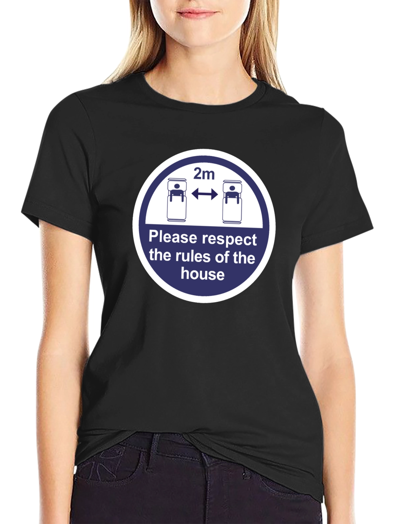 Respect the Rules T-Shirt Social Distance Tee