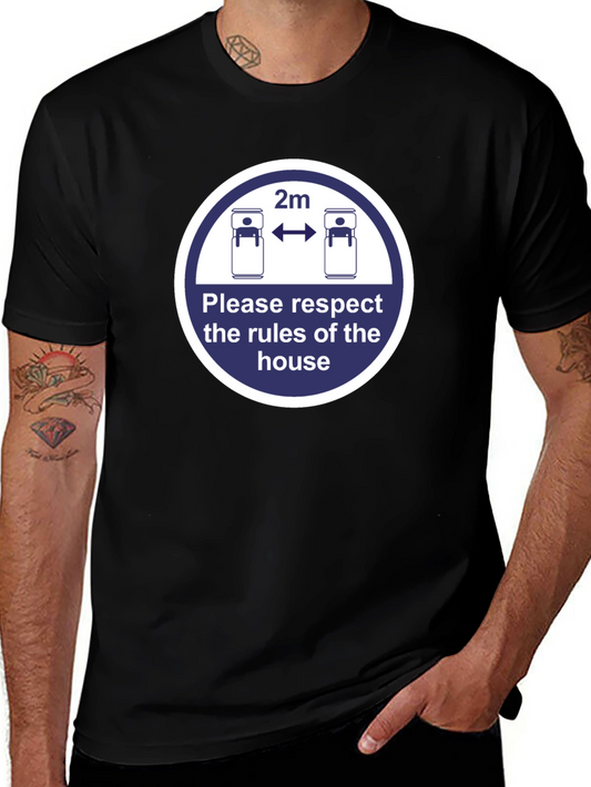 Respect the Rules T-Shirt Social Distance Tee