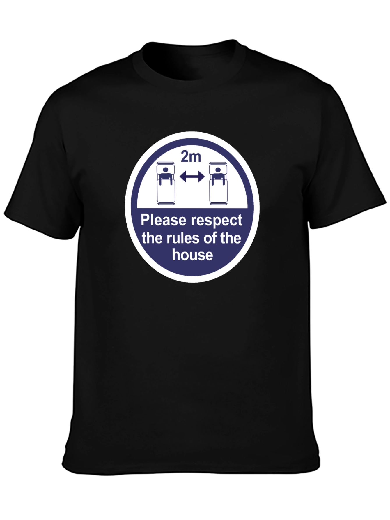 Respect the Rules T-Shirt Social Distance Tee
