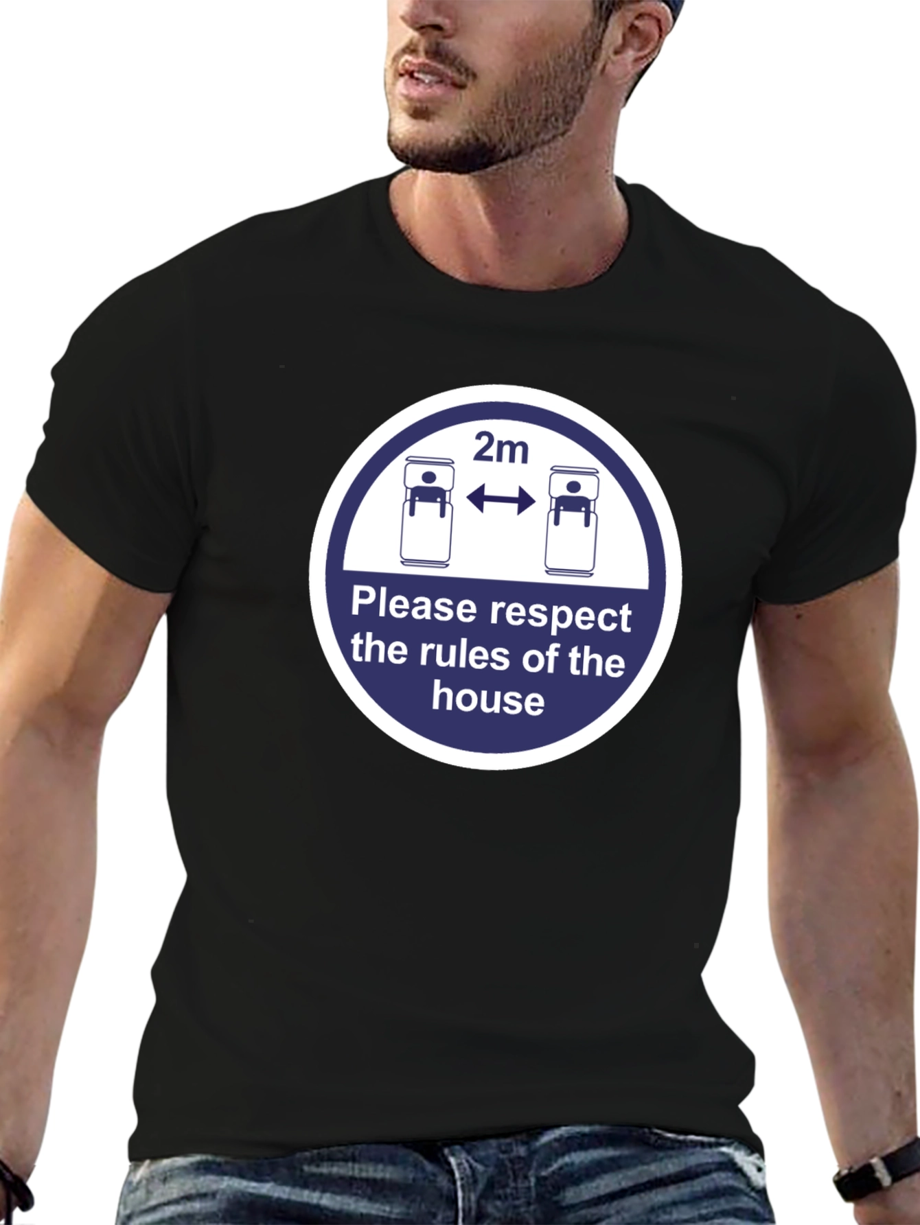 Respect the Rules T-Shirt Social Distance Tee