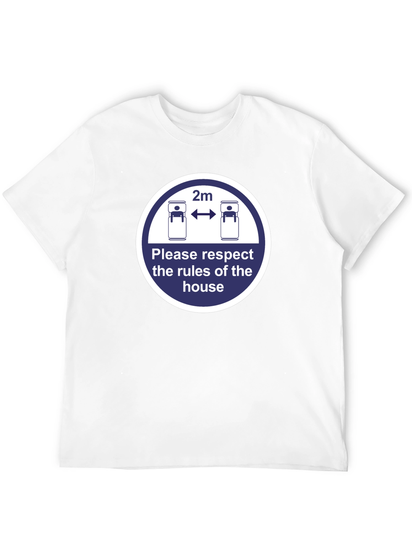 Respect the Rules T-Shirt Social Distance Tee