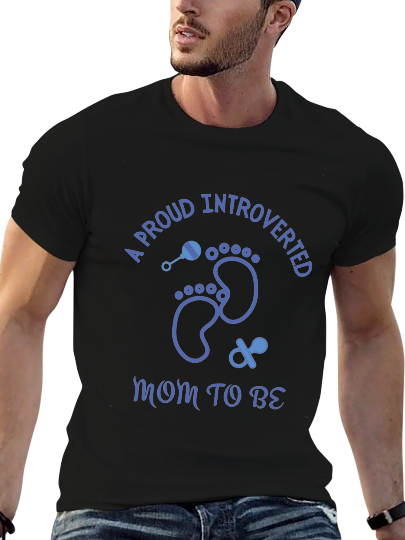 Proud Introverted Mom To Be T-Shirt