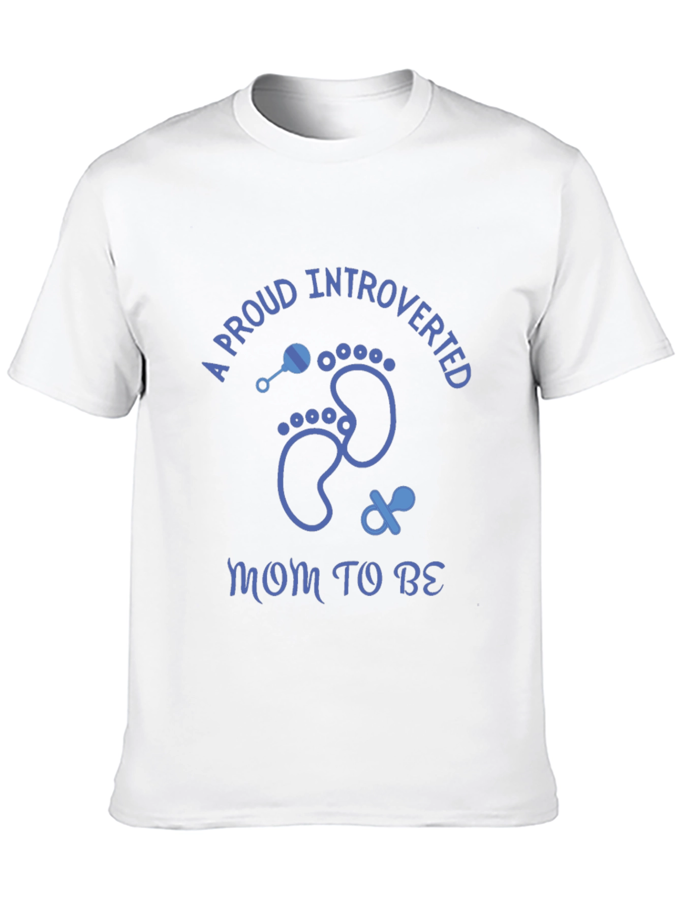 Proud Introverted Mom To Be T-Shirt