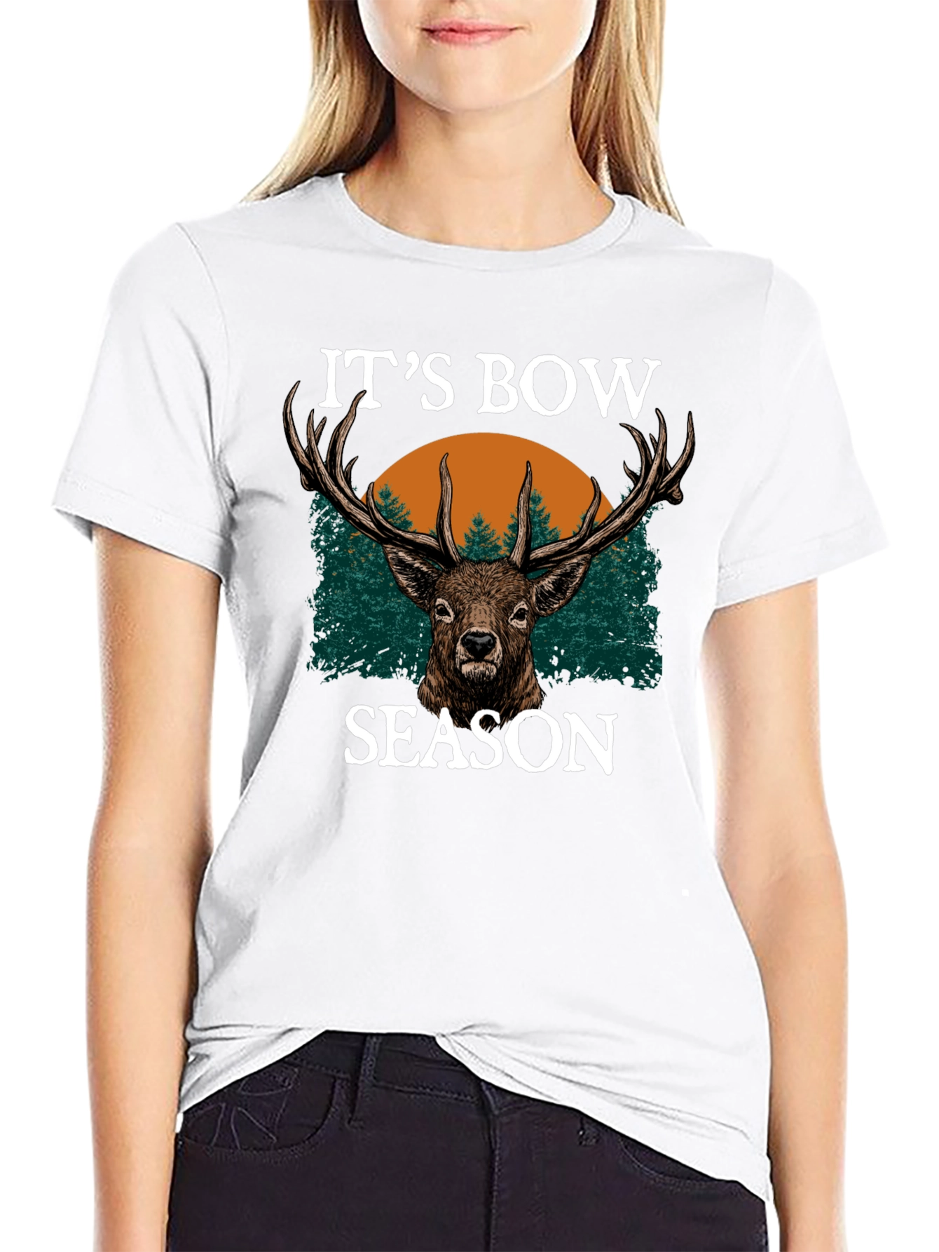 Its Bow Season Deer Graphic Tee