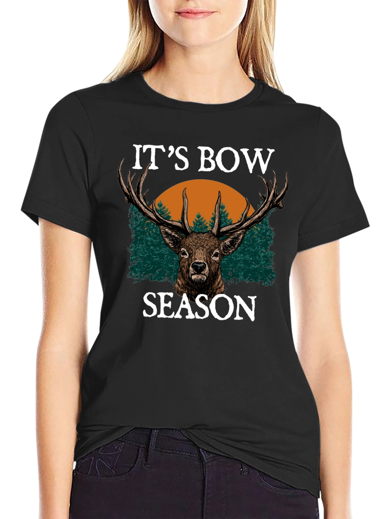 Its Bow Season Deer Graphic Tee