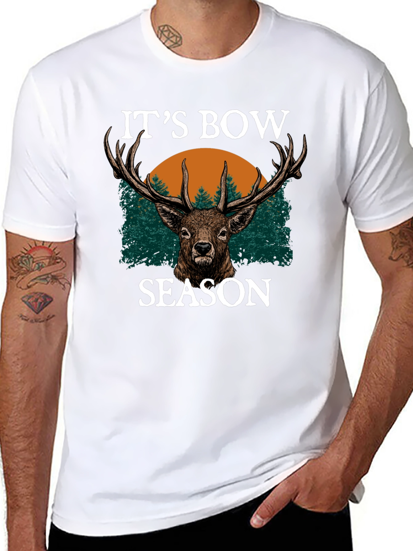 Its Bow Season Deer Graphic Tee