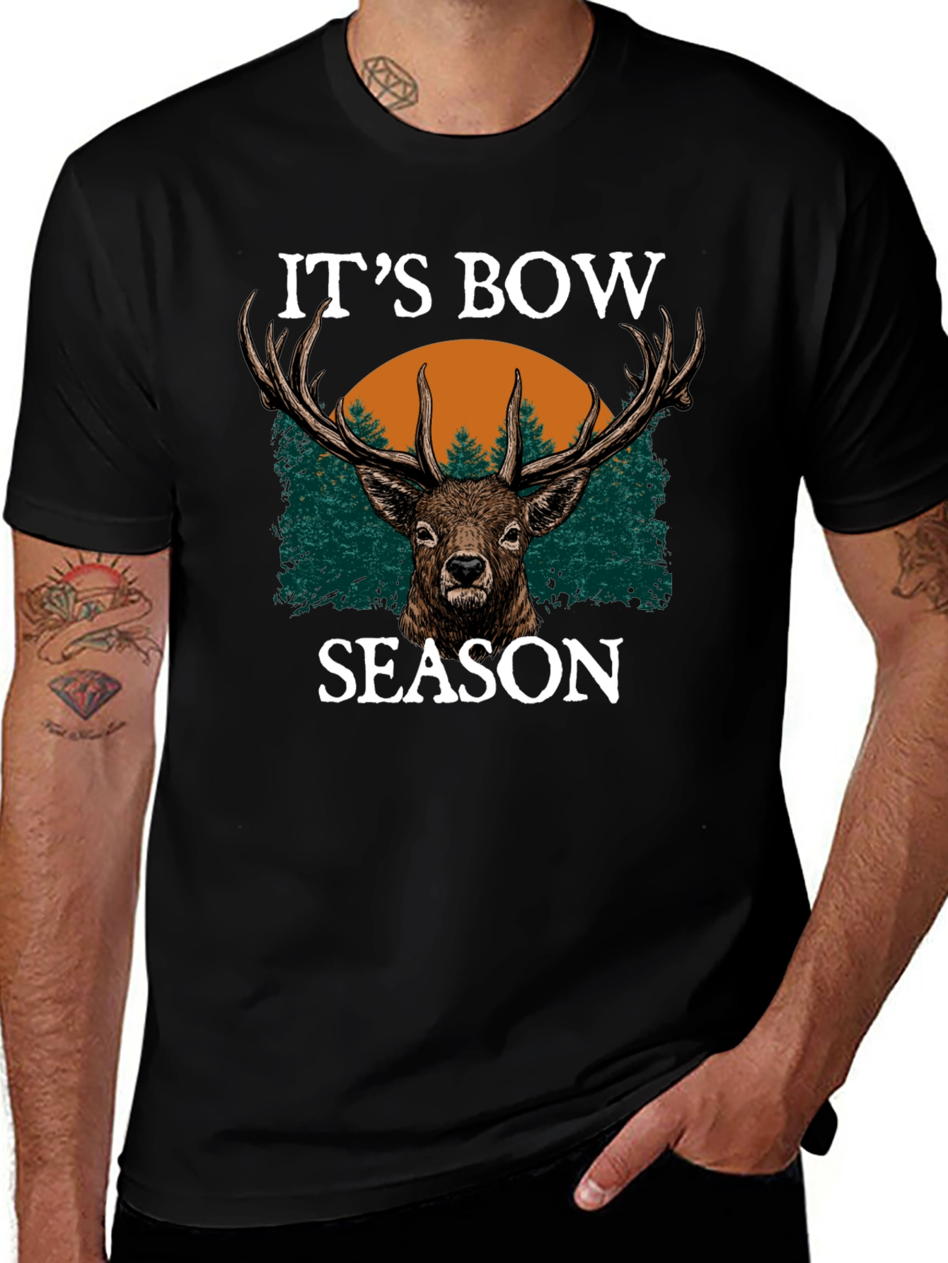 Its Bow Season Deer Graphic Tee