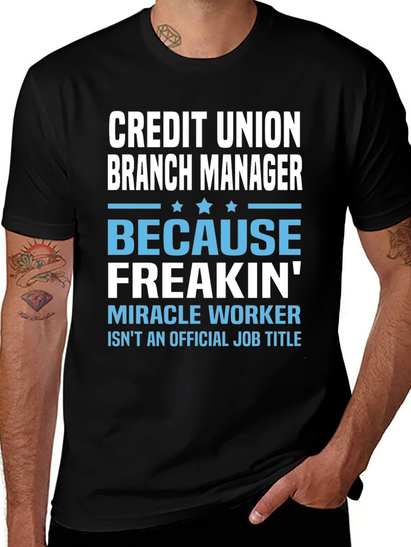 Credit Union Branch Manager T-Shirt