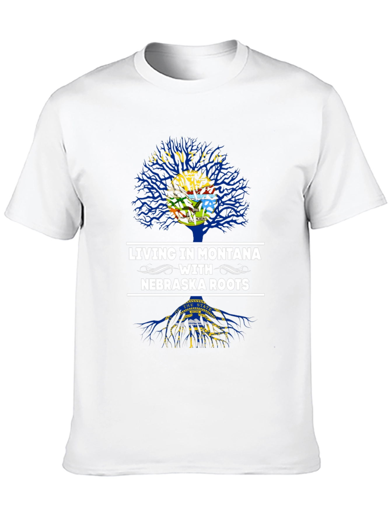 Montana Living Nebraska Roots Graphic T-Shirt