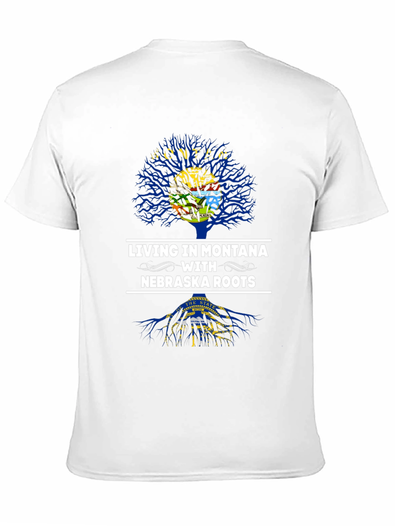 Montana Living Nebraska Roots Graphic T-Shirt