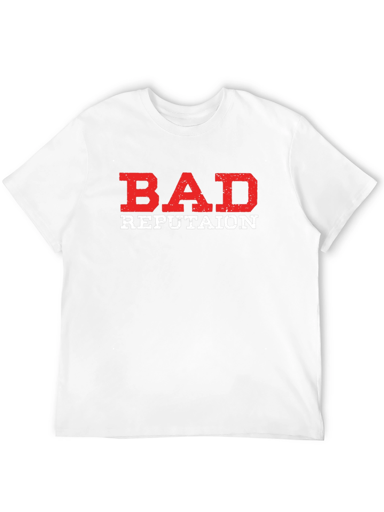Bad Reputation Graphic Tee - Soft Cotton Blend