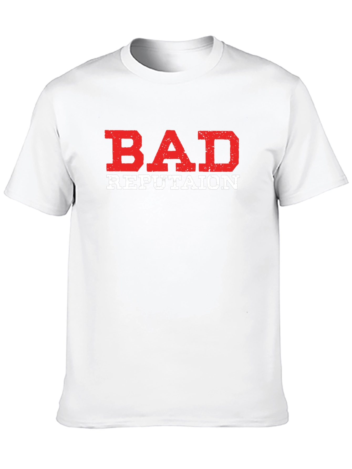 Bad Reputation Graphic Tee - Soft Cotton Blend