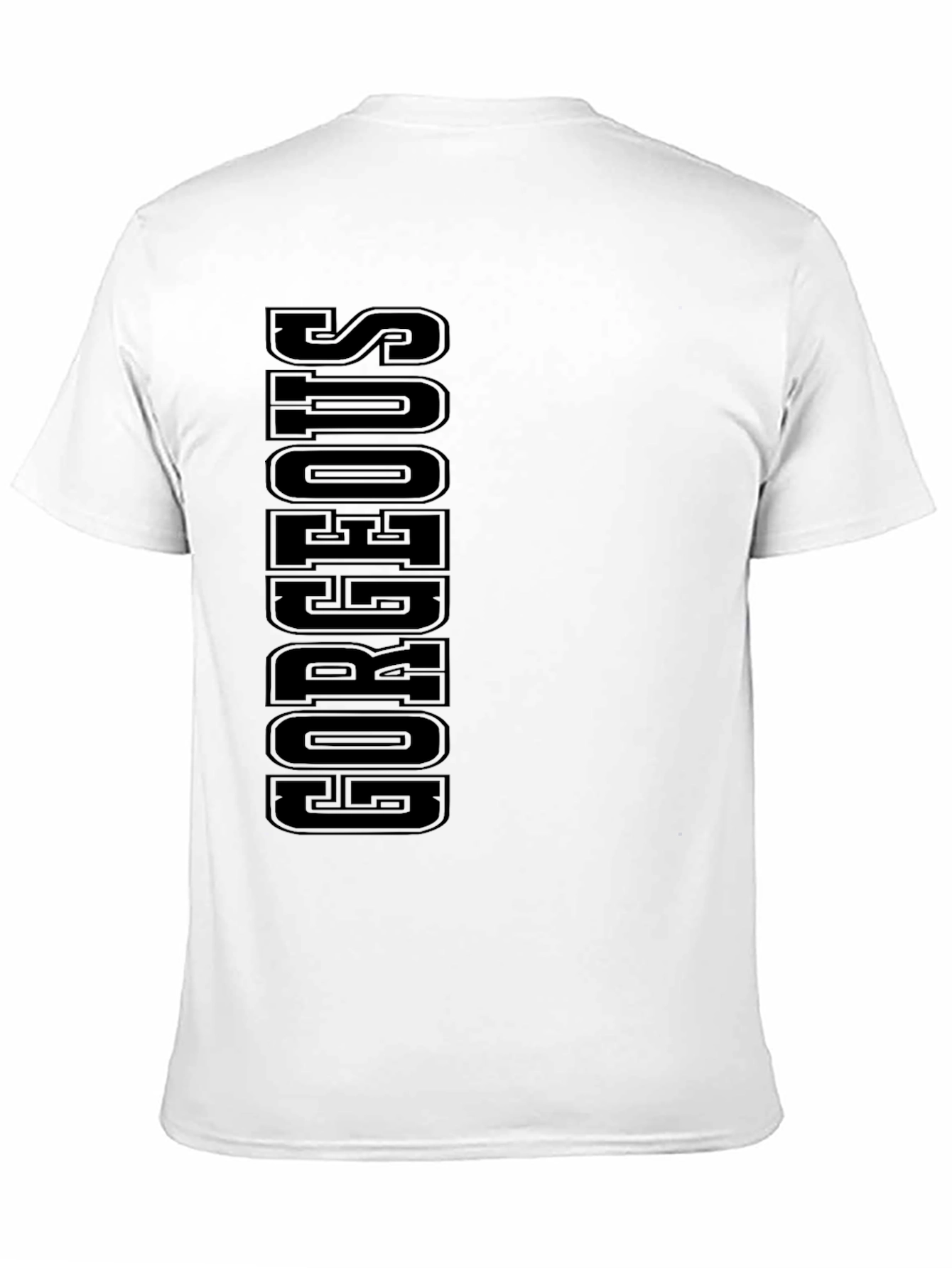 Gorgeous Black Graphic Tee
