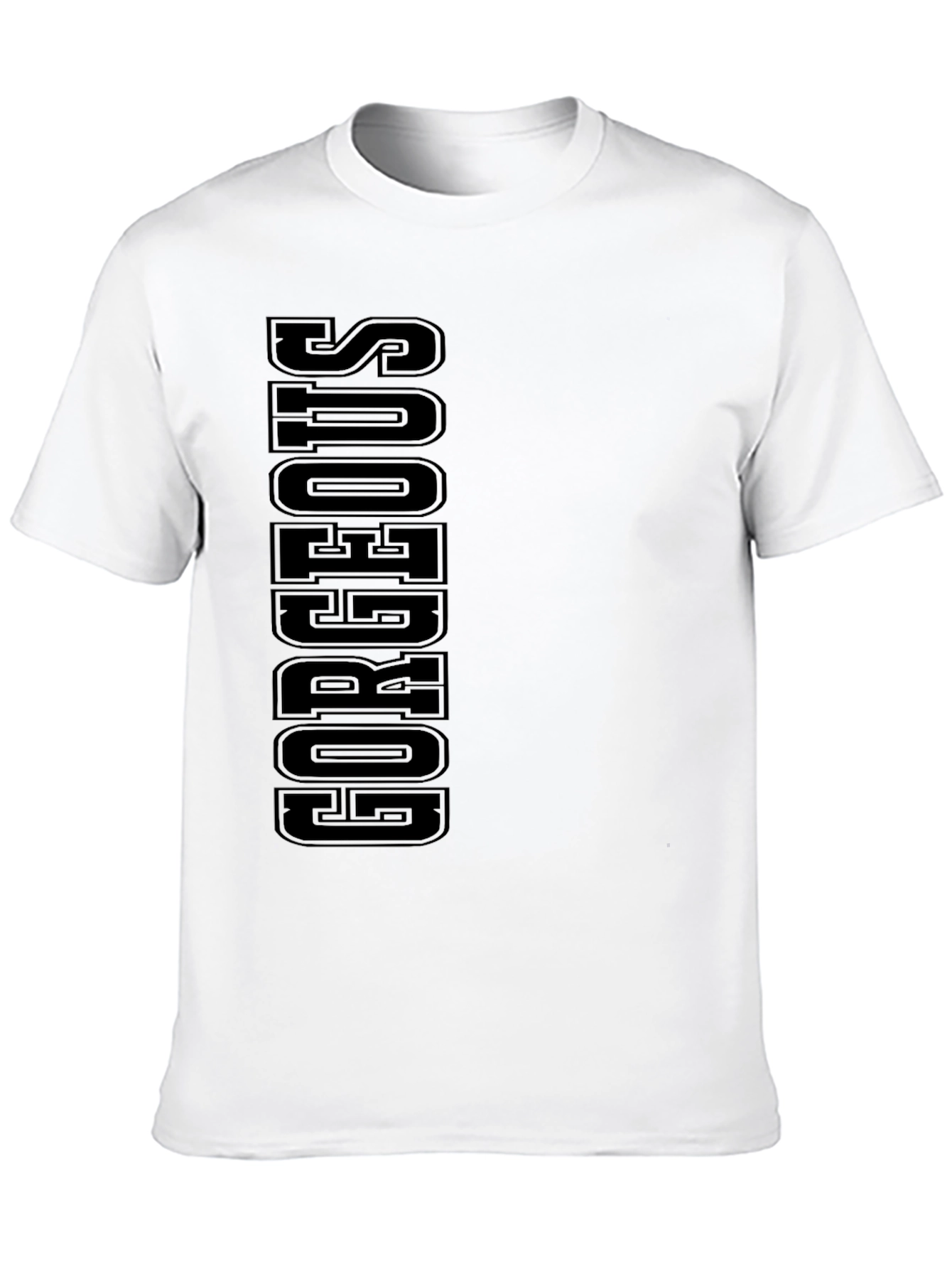 Gorgeous Black Graphic Tee