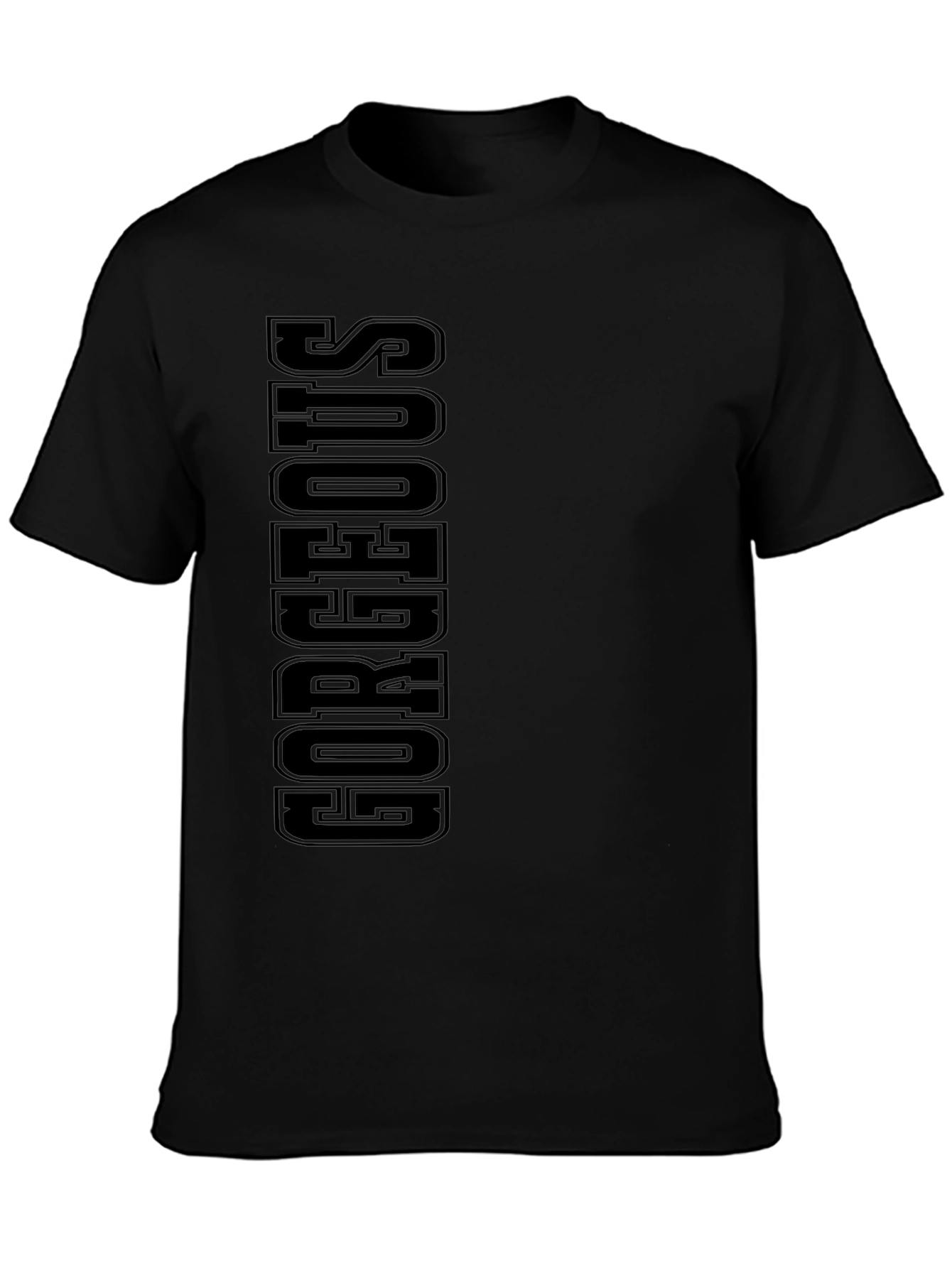 Gorgeous Black Graphic Tee
