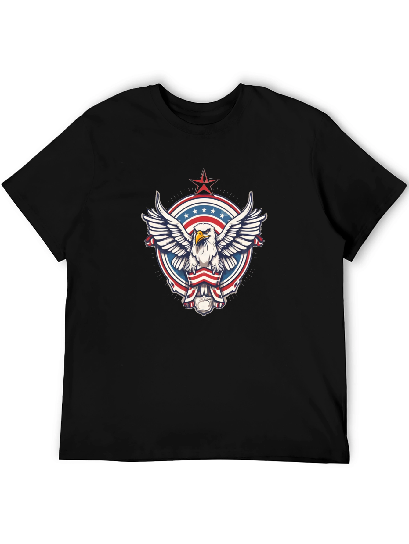 American Eagle Graphic T-Shirt - Patriotic Style
