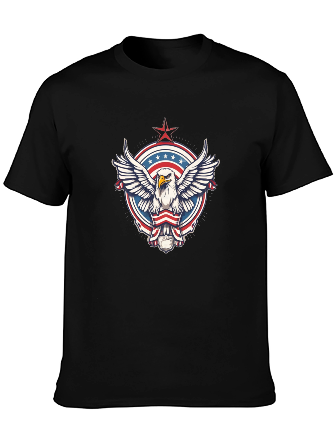 American Eagle Graphic T-Shirt - Patriotic Style