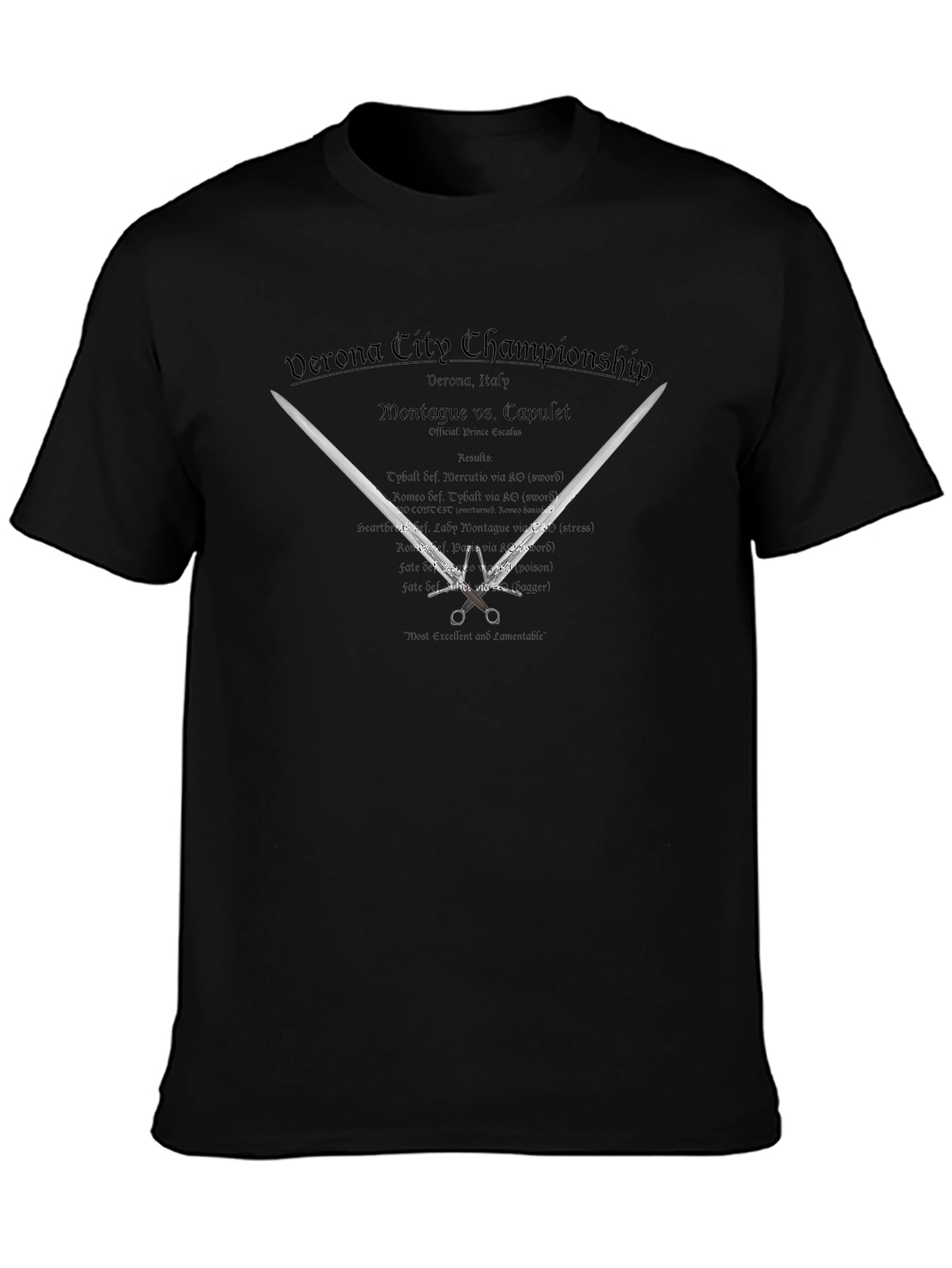 Verona City Championship Sword Tee
