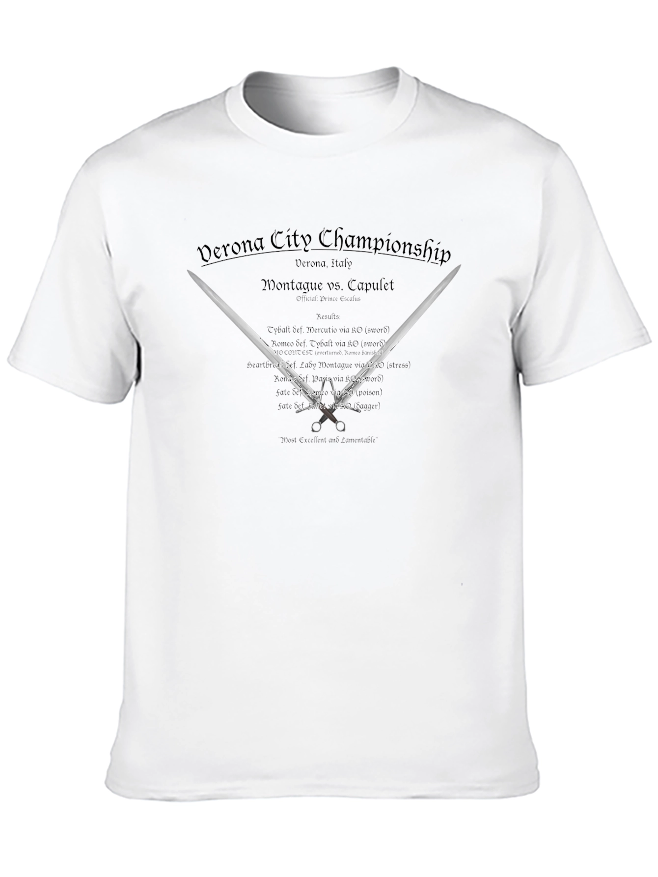 Verona City Championship Sword Tee