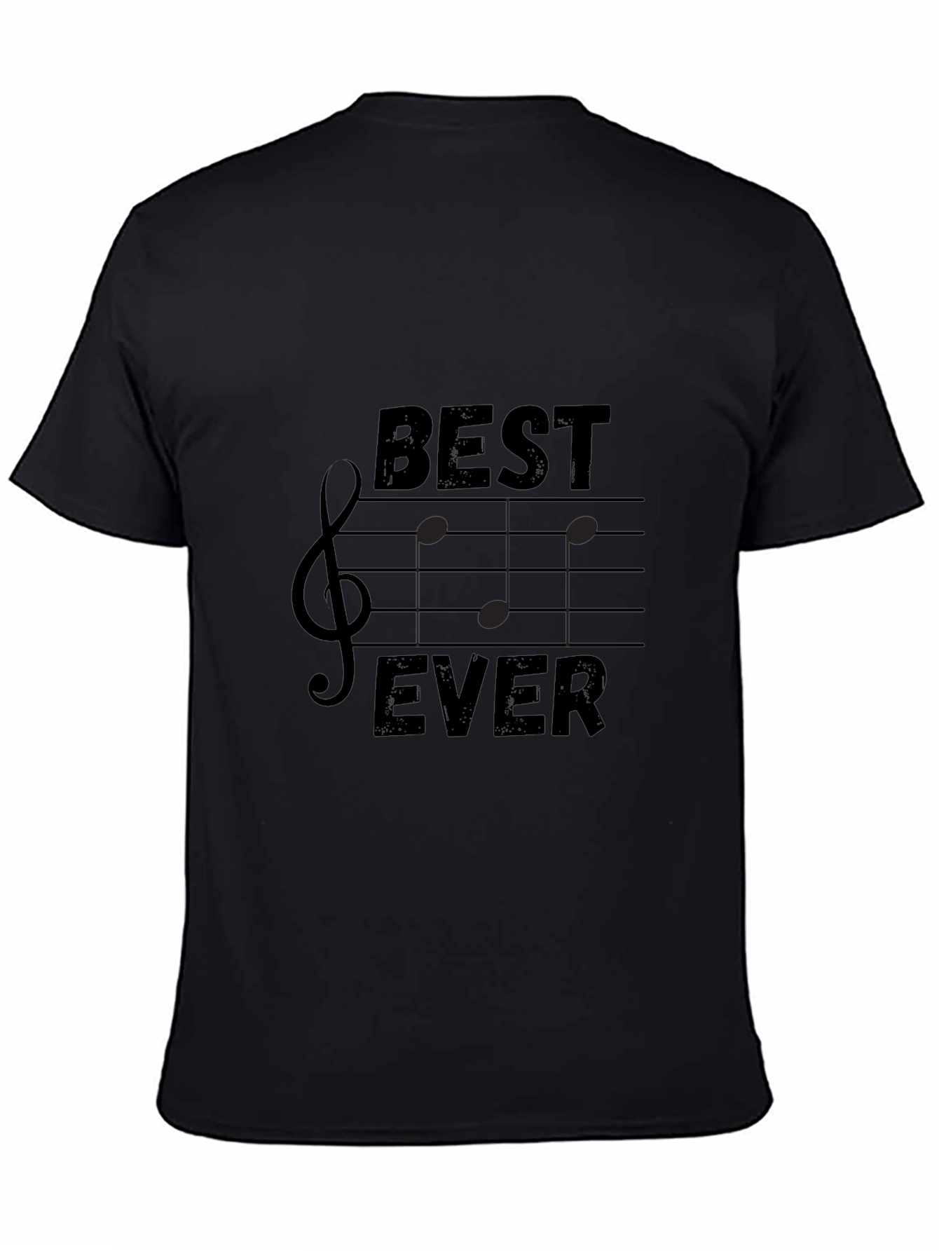 Best Ever Music T-Shirt - Treble Clef Design