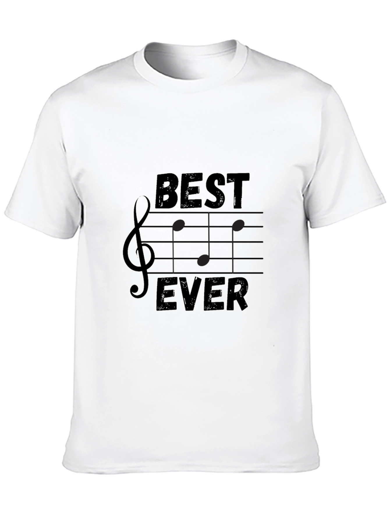 Best Ever Music T-Shirt - Treble Clef Design