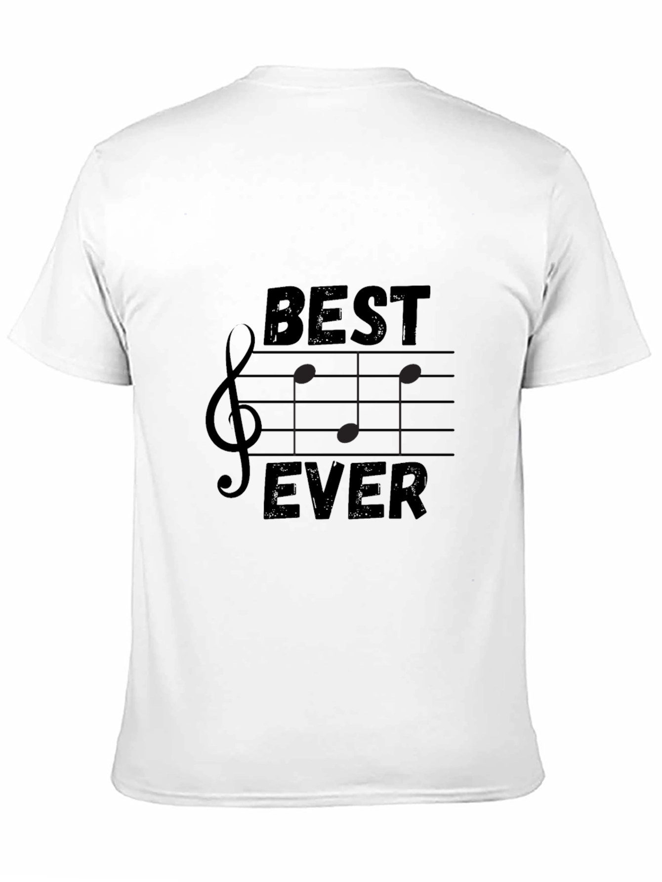 Best Ever Music T-Shirt - Treble Clef Design