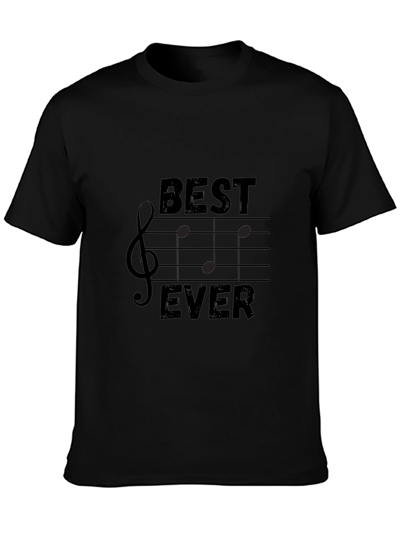 Best Ever Music T-Shirt - Treble Clef Design