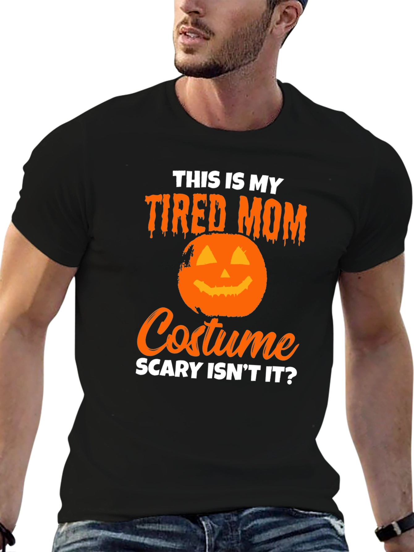 Tired Mom Halloween Costume T-Shirt