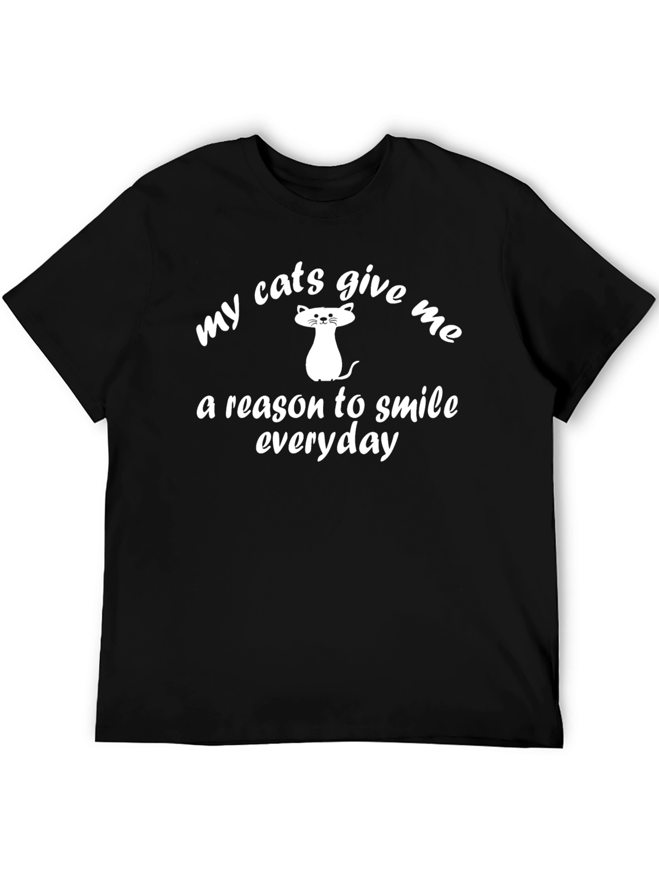 My Cats Give Me a Reason to Smile Tee