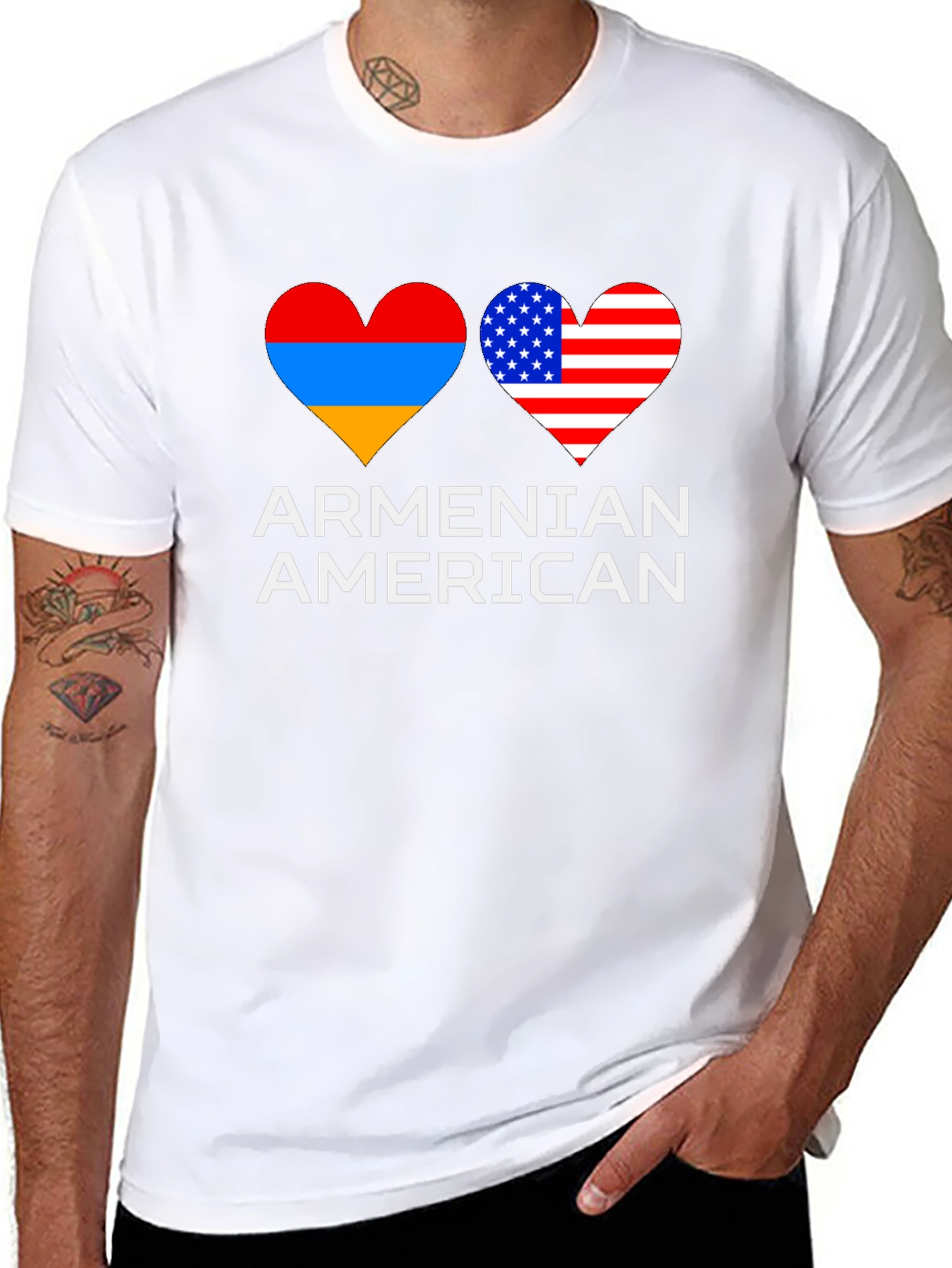 Armenian American Pride T-Shirt