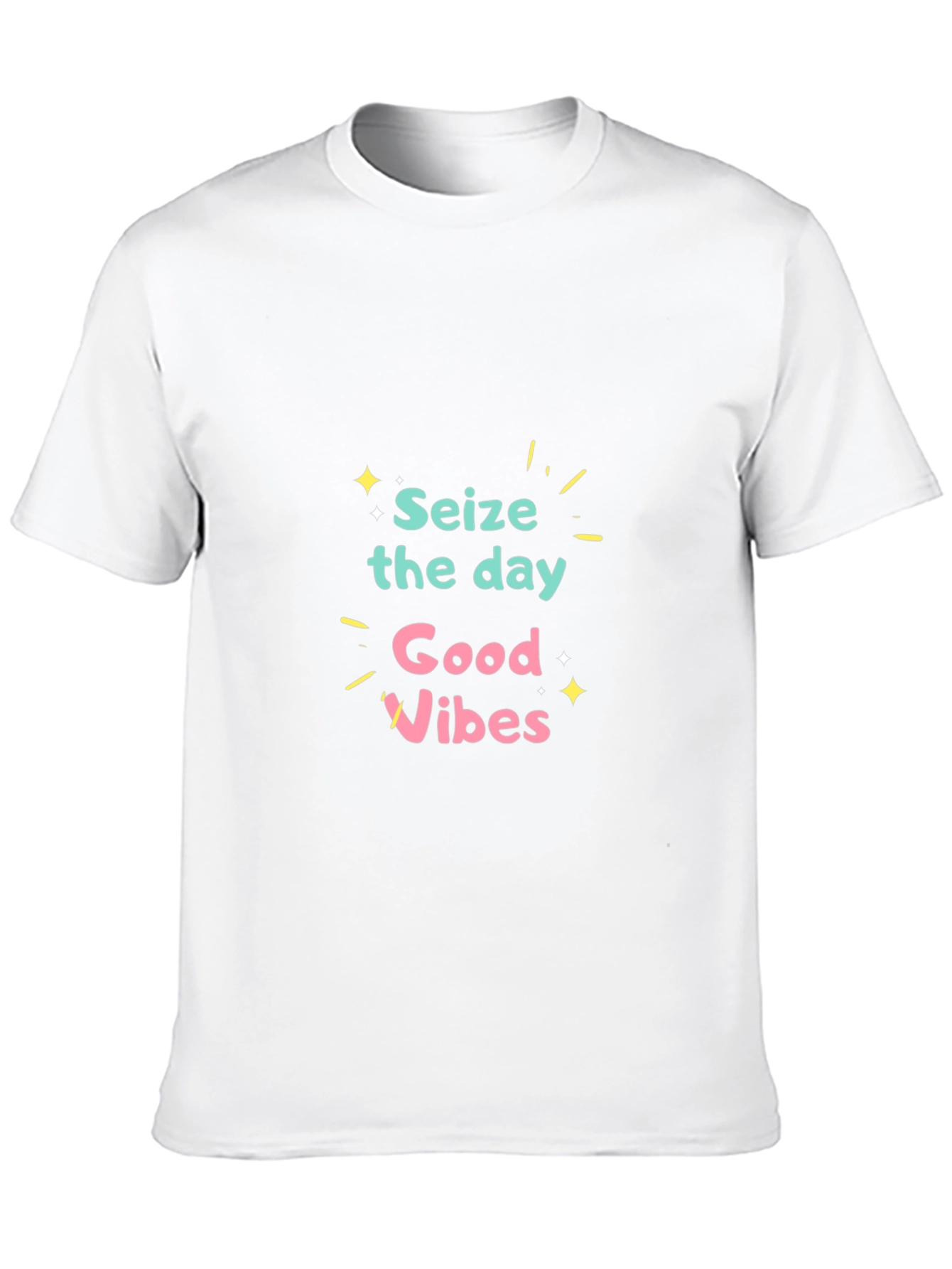 Seize the Day Graphic Black T-Shirt