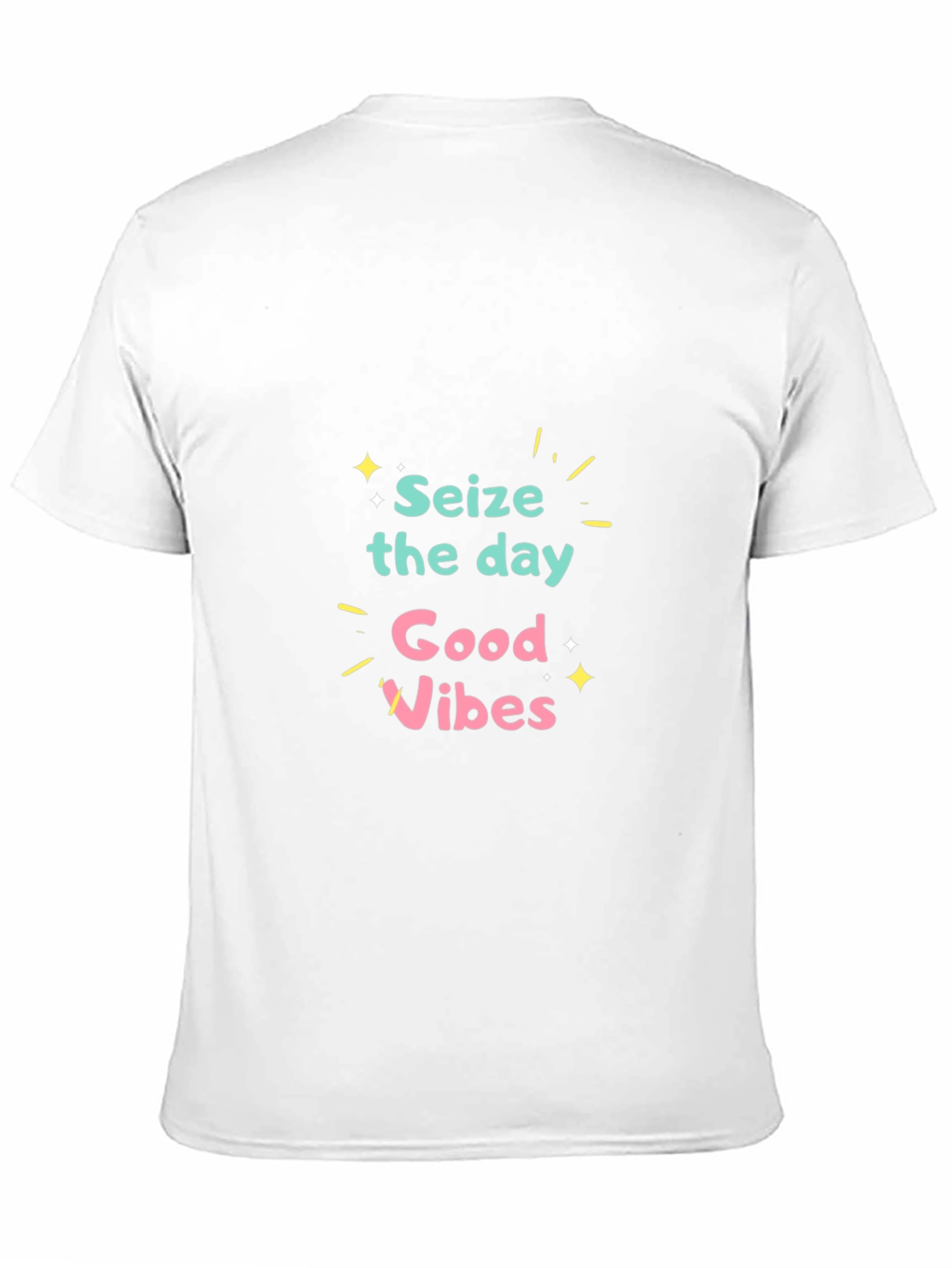 Seize the Day Graphic Black T-Shirt