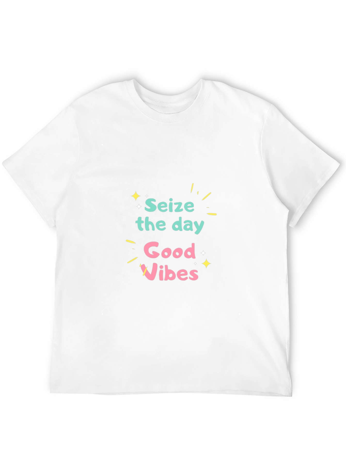 Seize the Day Graphic Black T-Shirt