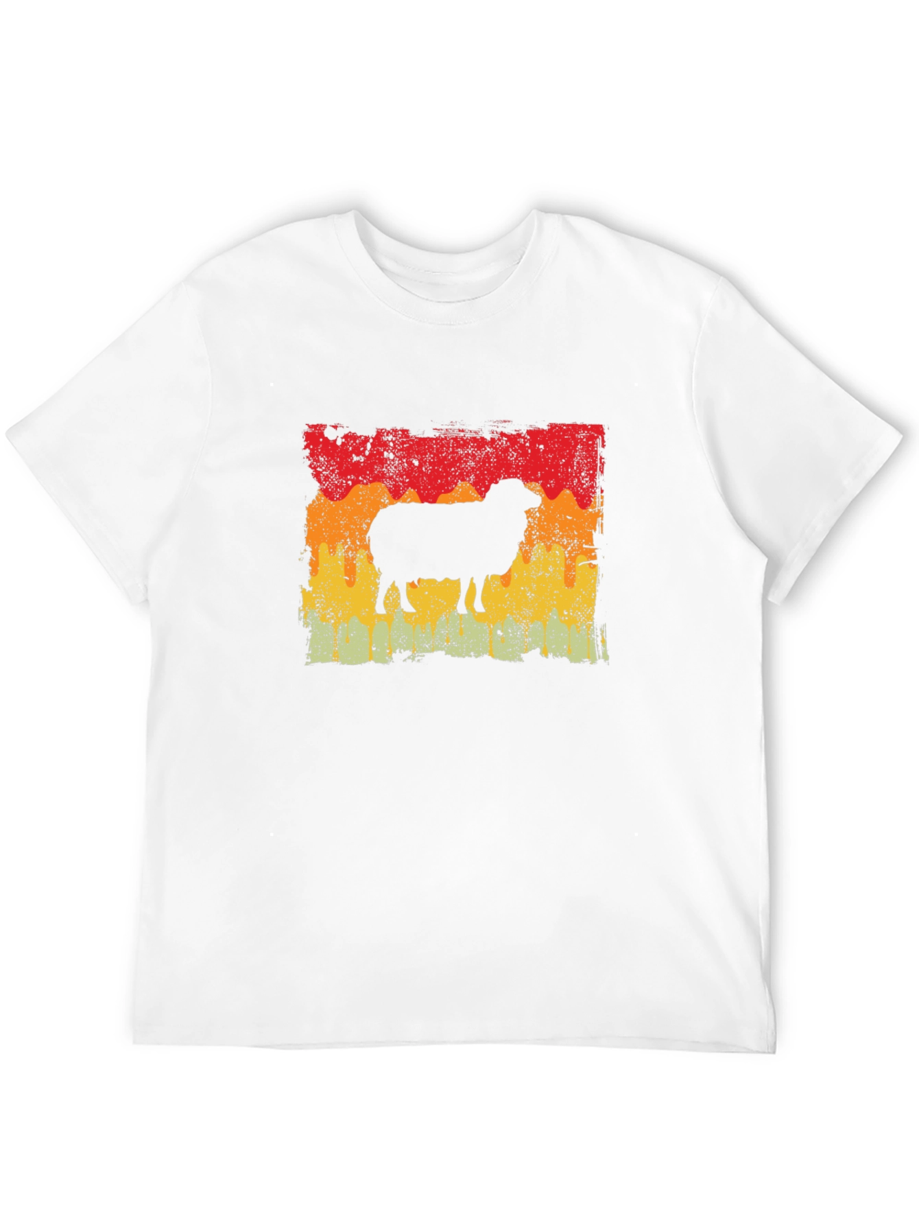 Retro Sheep Graphic Tee