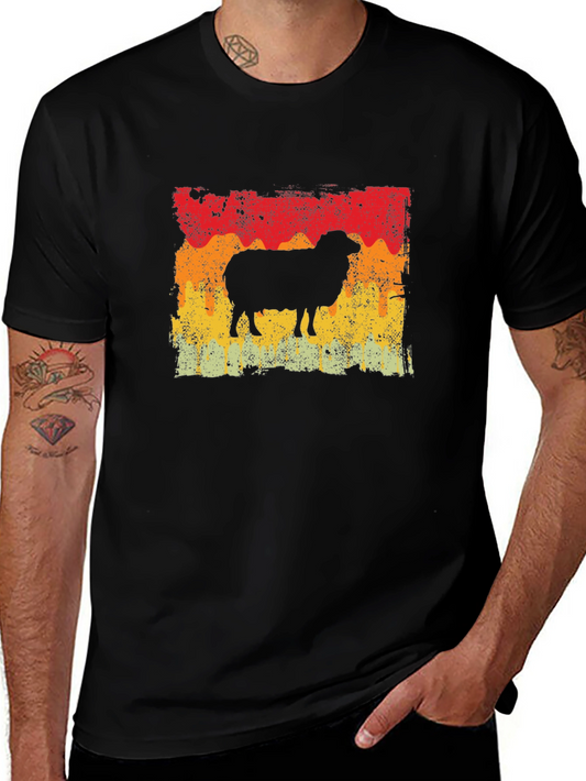 Retro Sheep Graphic Tee