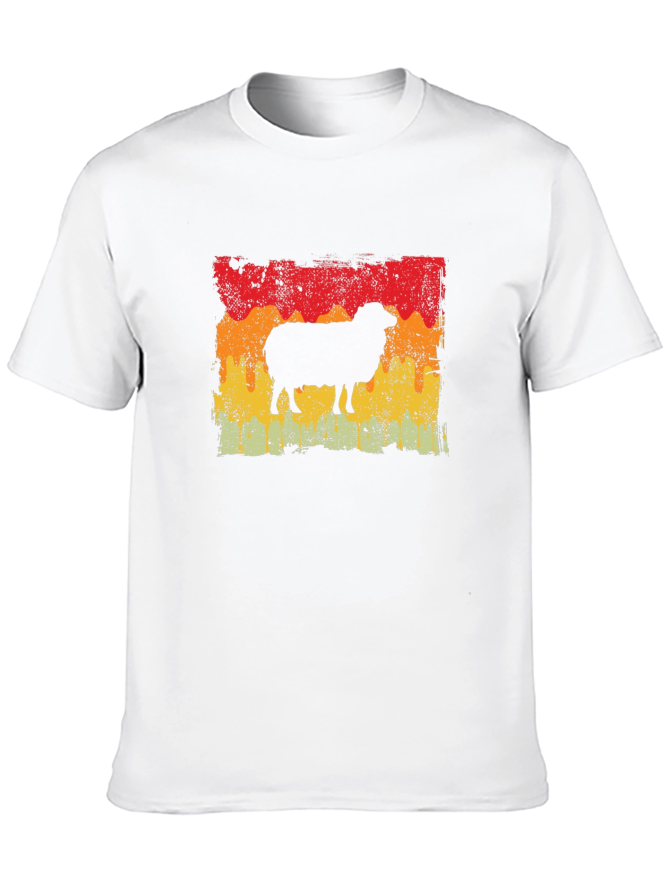 Retro Sheep Graphic Tee