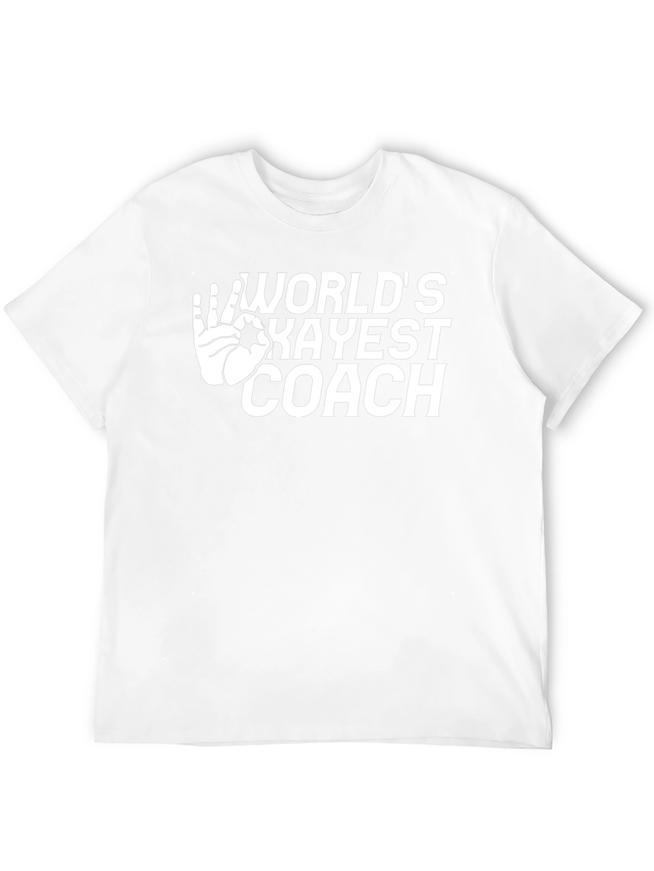 Worlds Okayest Coach Black T-Shirt