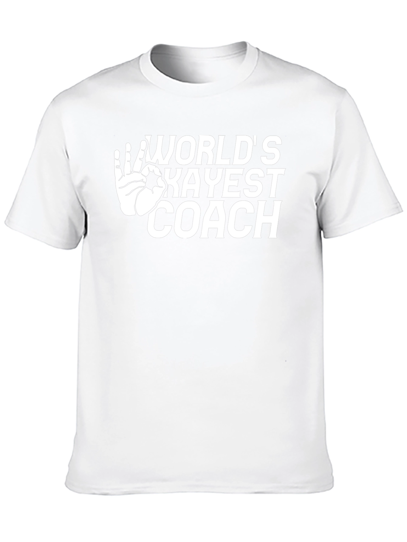 Worlds Okayest Coach Black T-Shirt