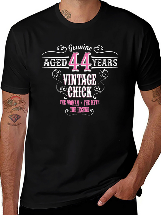 Genuine Aged 44 Years Vintage Chick T-Shirt