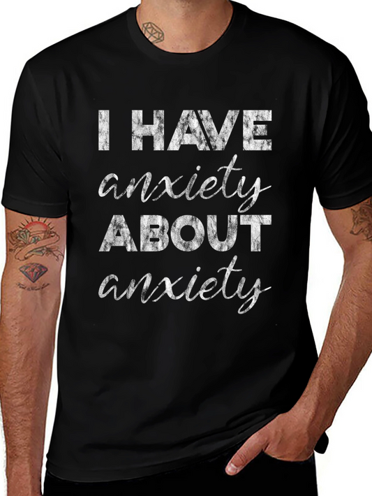 Anxiety T-Shirt Funny Mental Health Tee