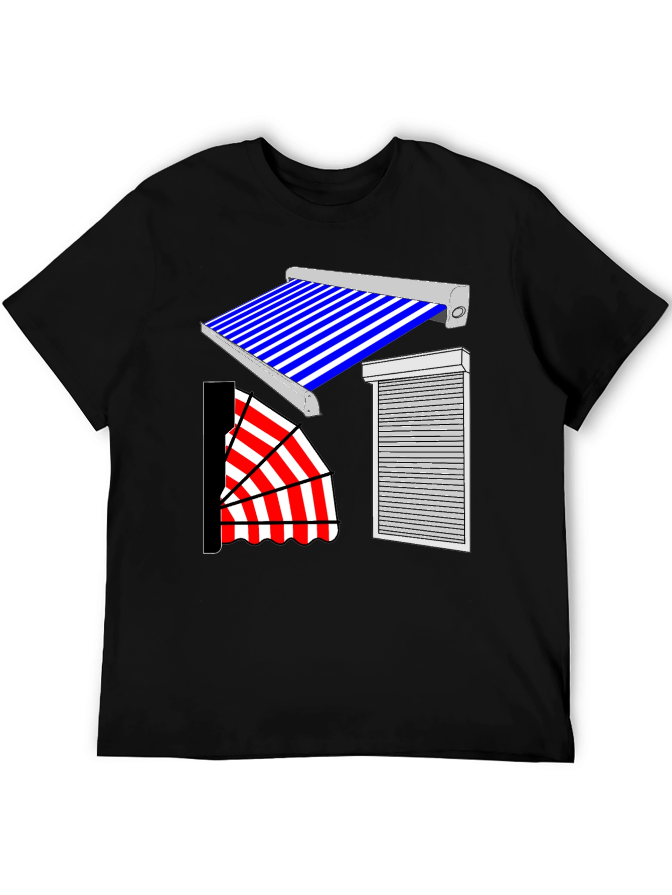 Awnings Graphic T-Shirt | Unisex Soft Cotton Tee