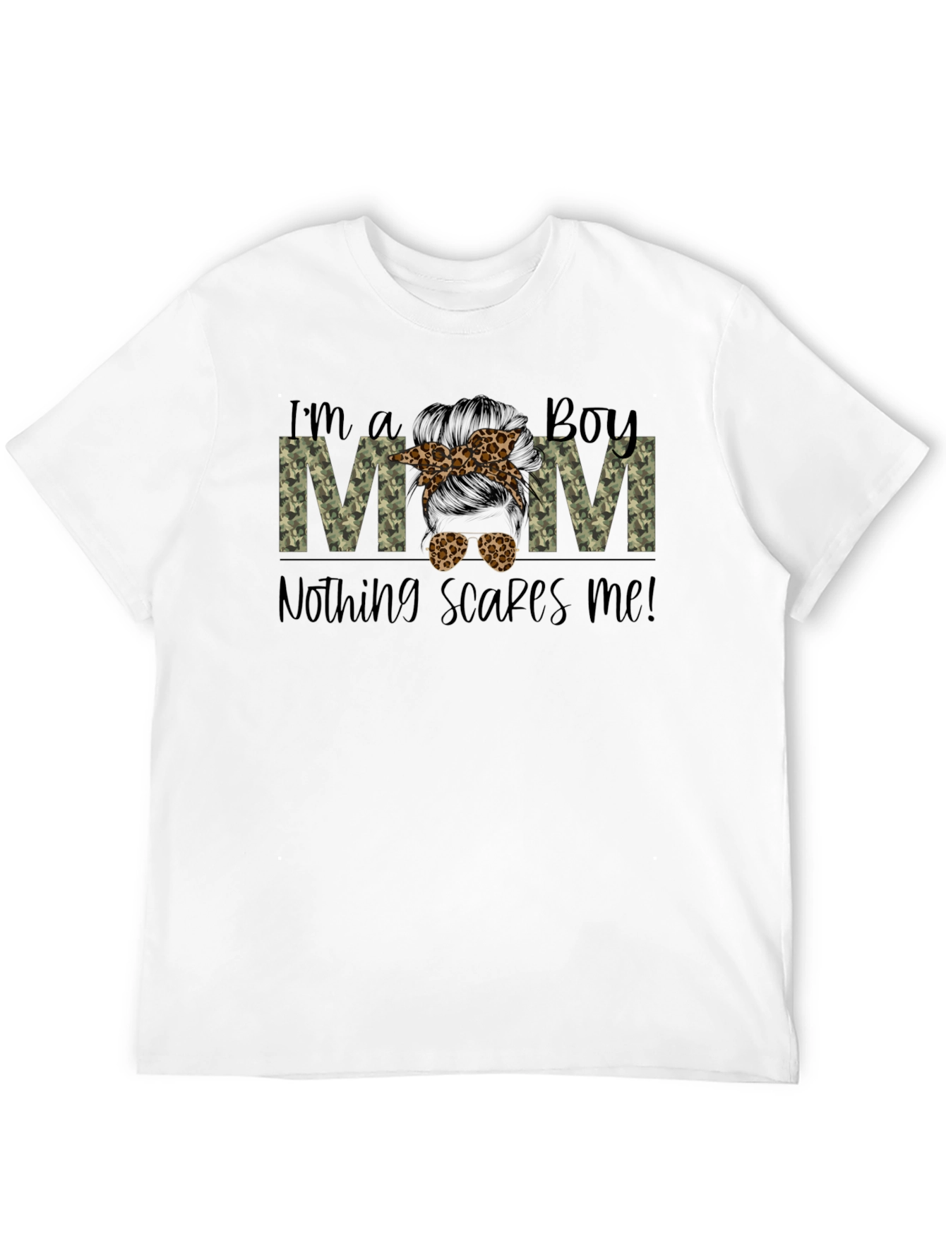 Boy Mom Camo T-Shirt