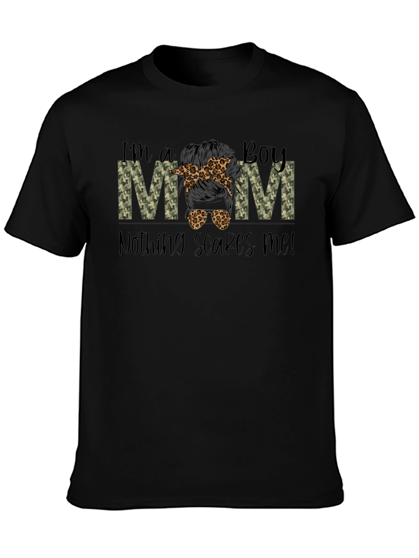 Boy Mom Camo T-Shirt
