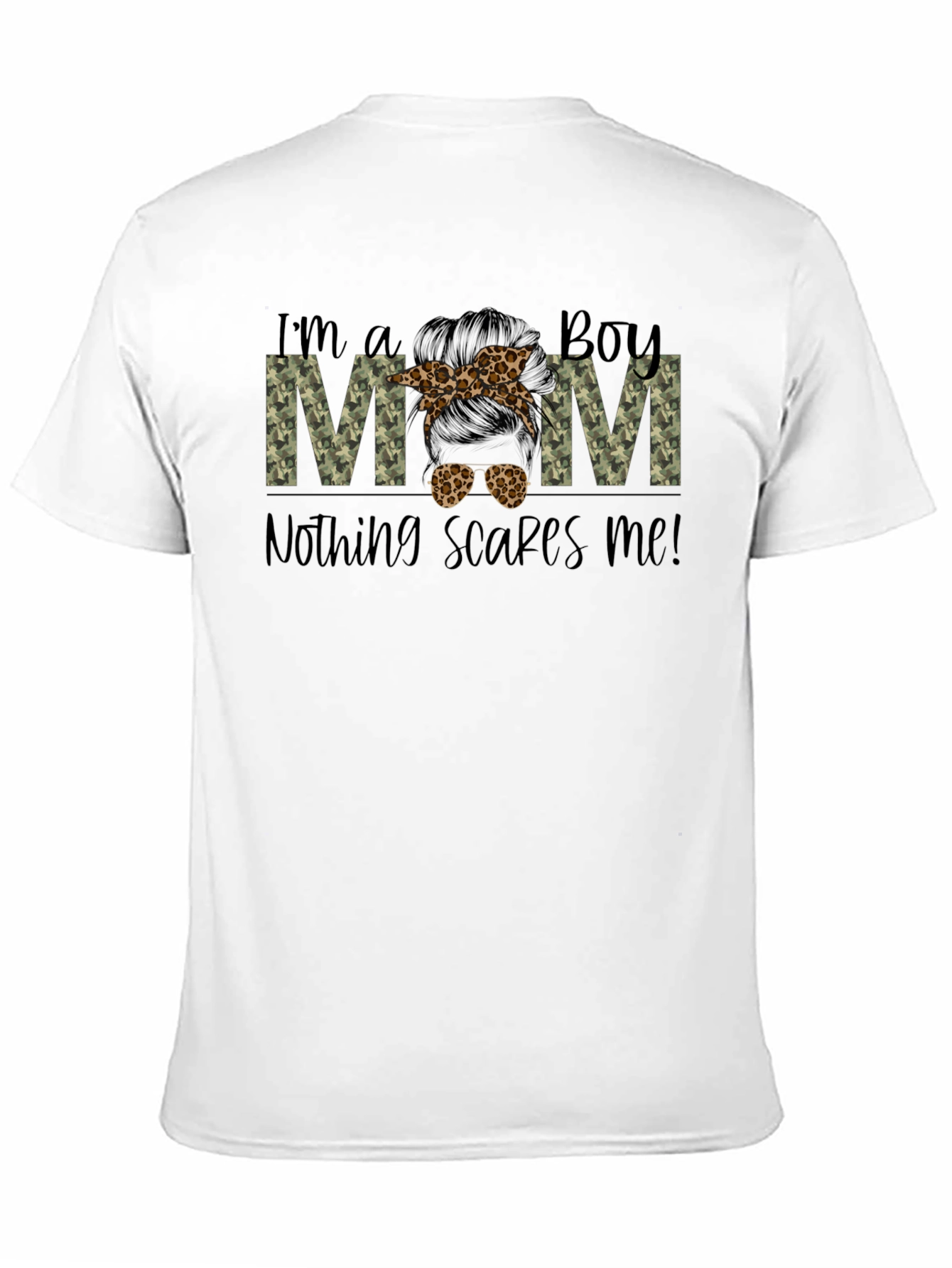Boy Mom Camo T-Shirt