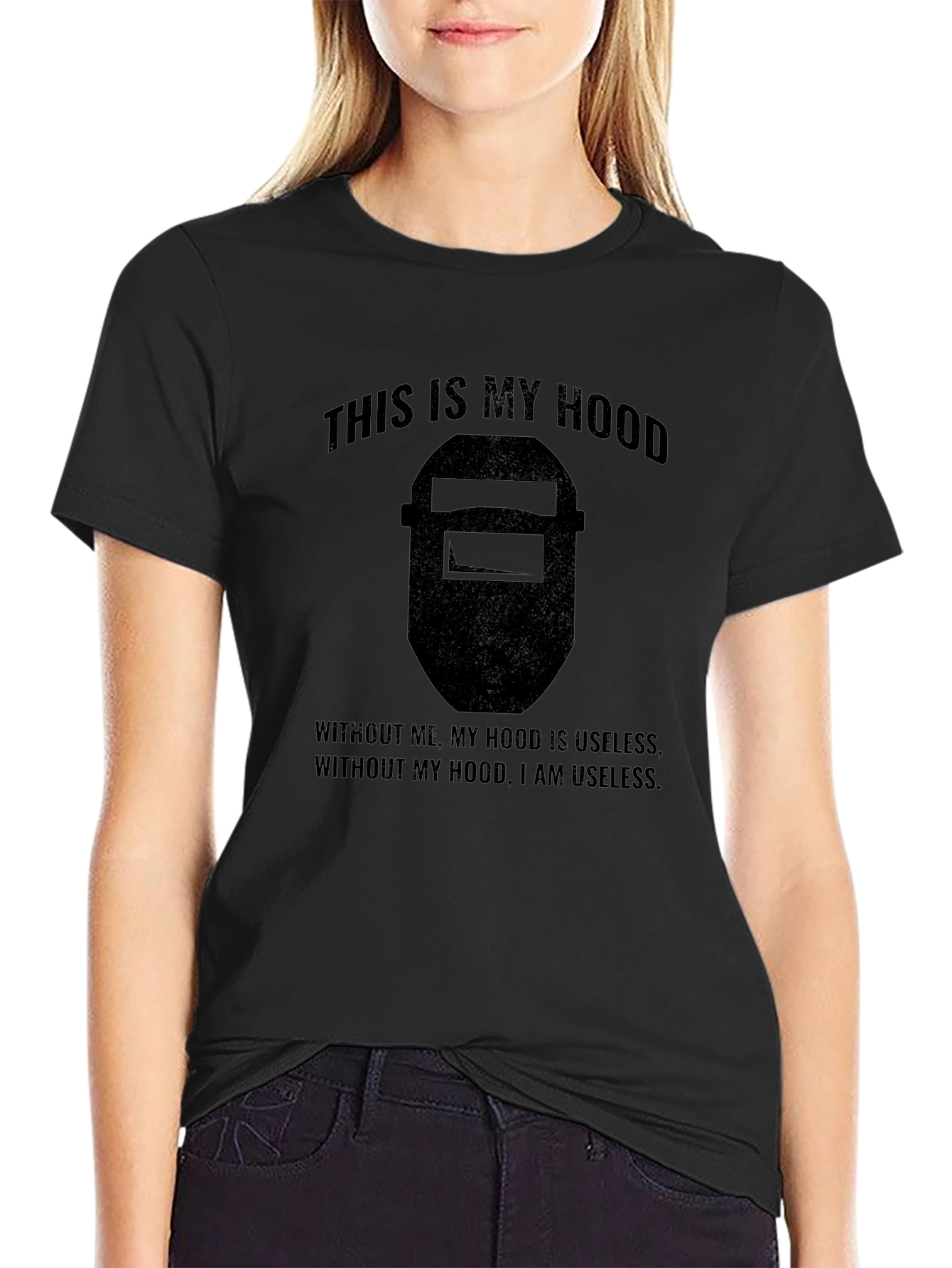 Welders Hood T-Shirt - Funny Welding Tee