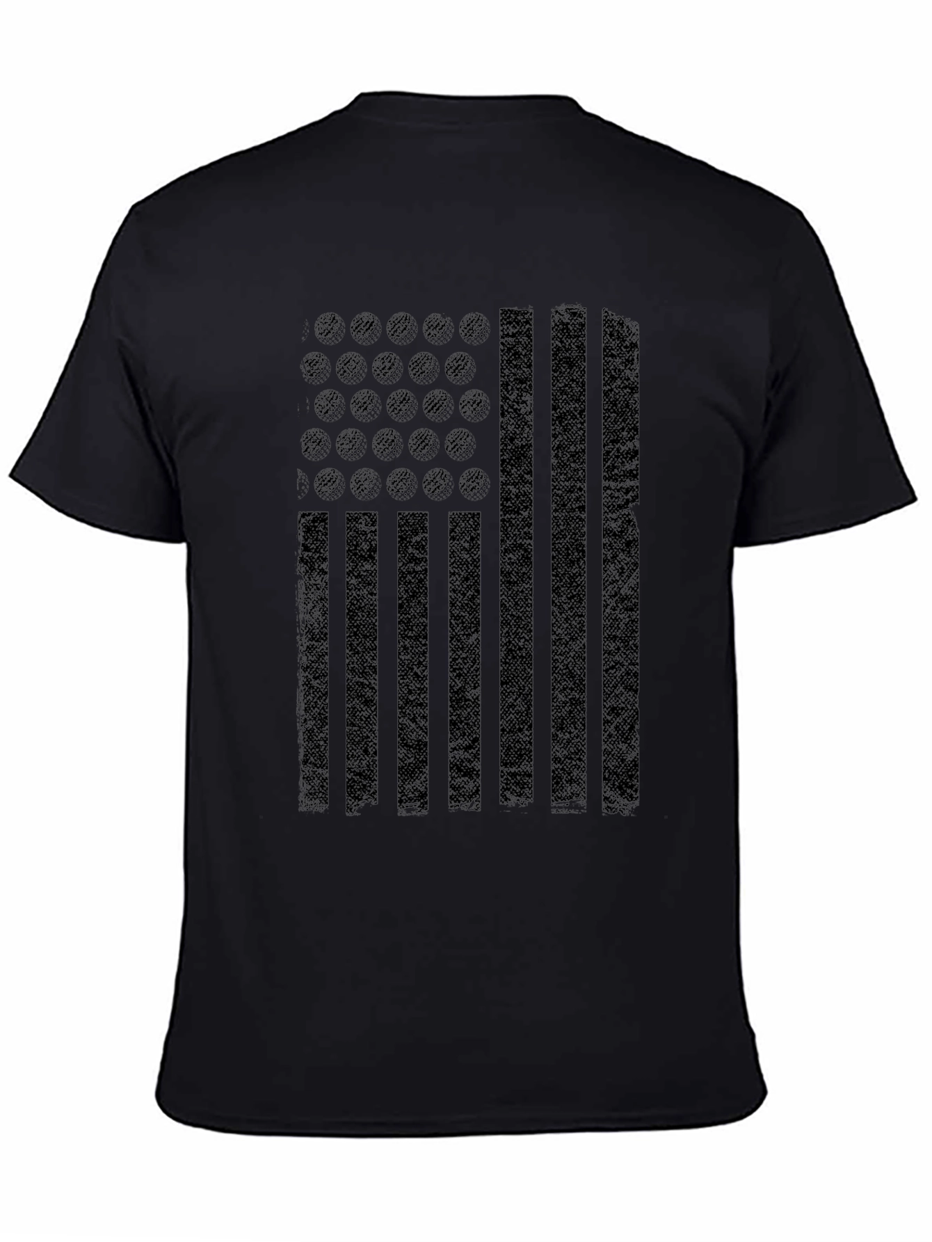 Distressed American Flag Graphic T-Shirt