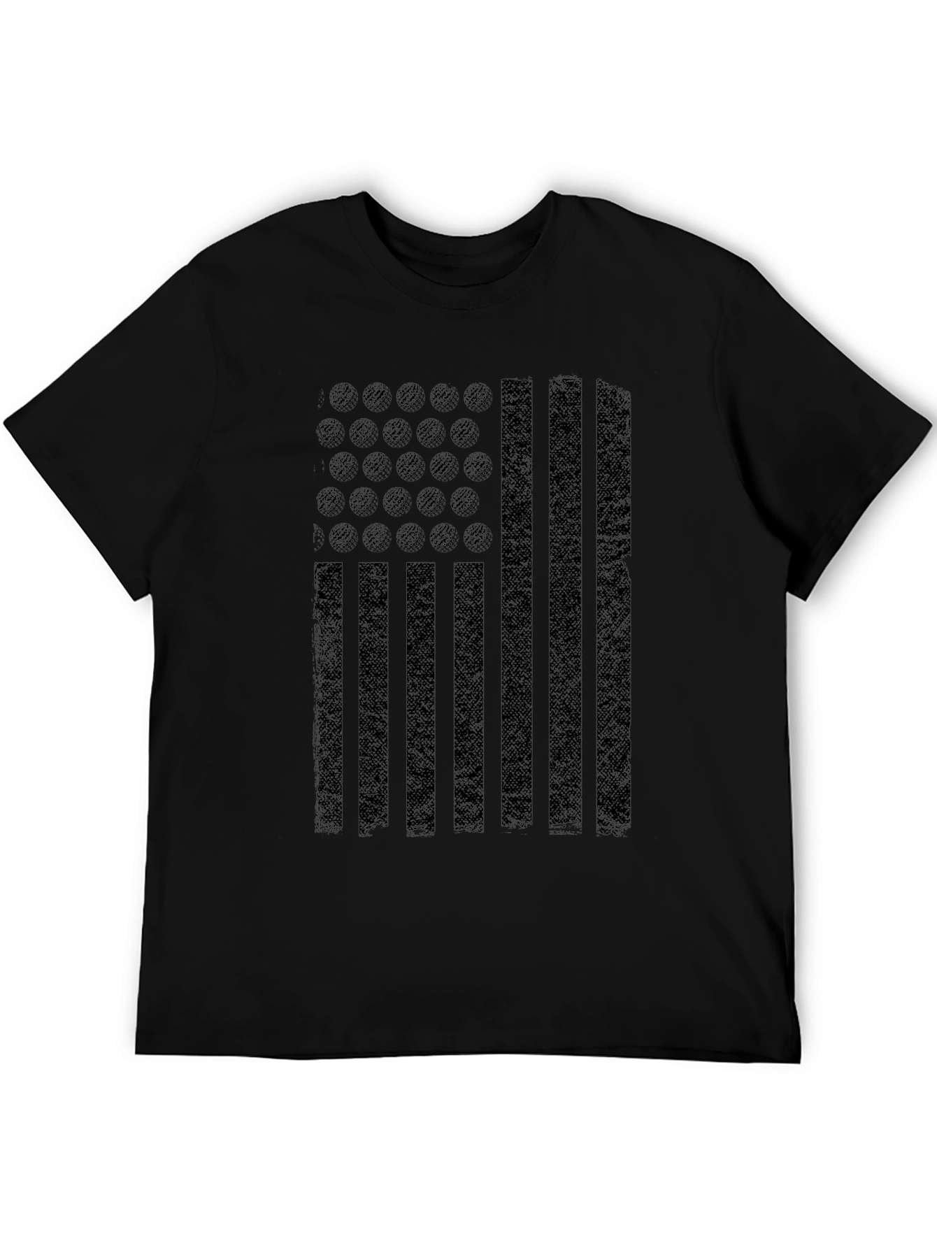 Distressed American Flag Graphic T-Shirt