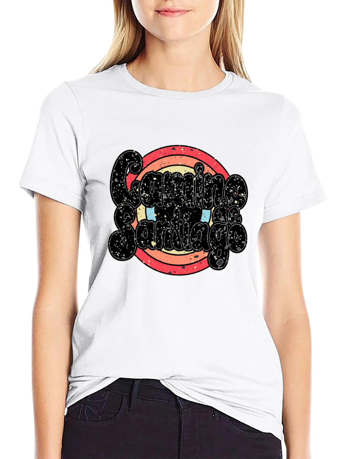 Camino de Santiago Retro T-Shirt